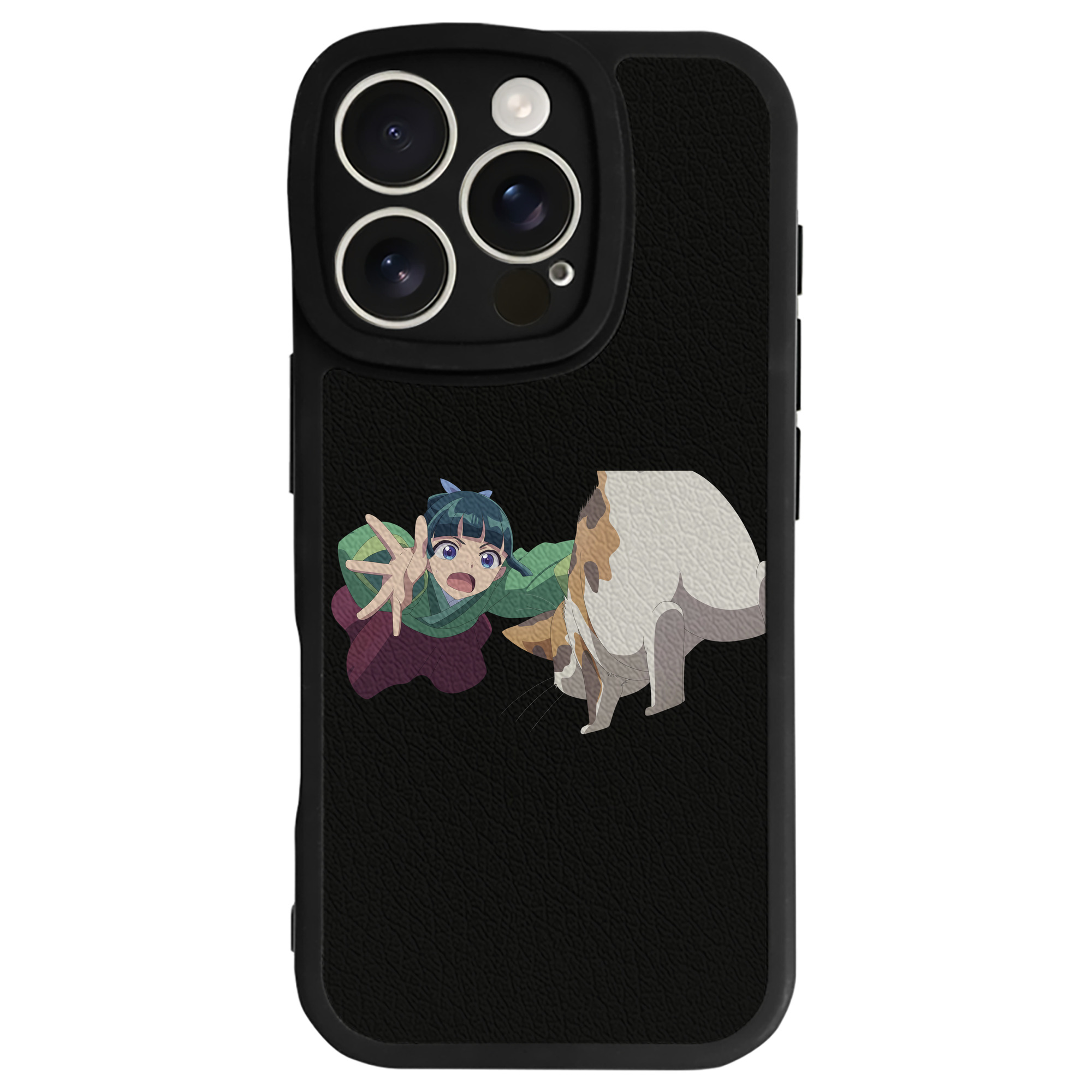 薬屋のひとりごと The Apothecary Diaries 【iPhone 16シリーズ対応】シリコンスマホケース（レザー調） 材質：シリコン